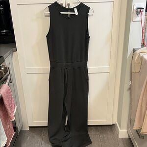SPANX hunter green Sleeveless Jumpsuit